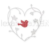 Die - Floral heart