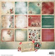 Paper Pad - 30 x 30 cm - Festive Nostalgia -