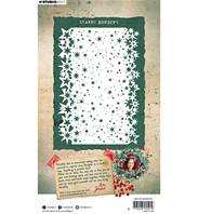 Pochoir - Festive Nostalgia - Starry borders