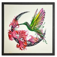 Tampon - Hummingbird Large - Grand colibri