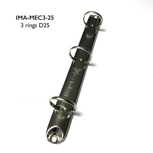 Mécanisme classeur 3 anneaux 26 cm spécial classeur - Ephemeria
