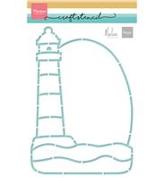 Gabarit - Craft stencil - Lighthouse