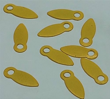 10 flipettes - Jaune d\'or