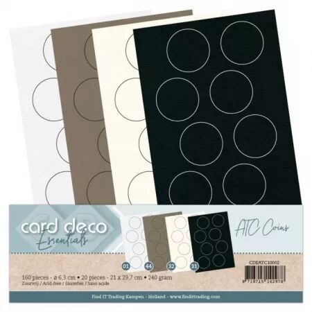 160 cartes ATC Coins