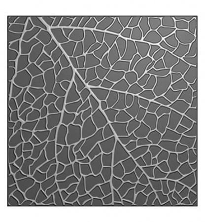 3D embossing folder - Leaf Grain