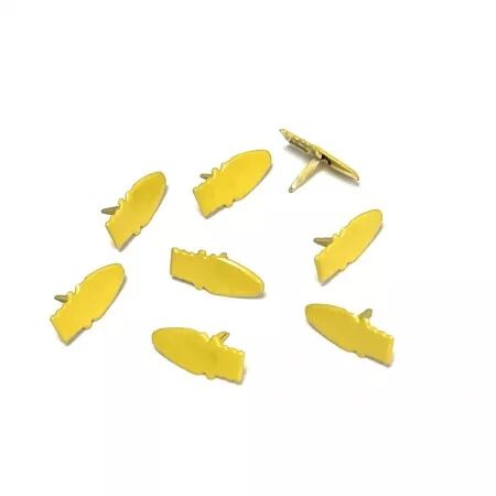 8 brads - Ampoules guirlande jaune