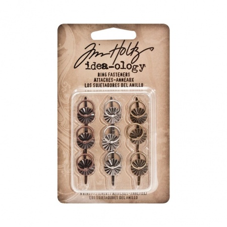 9 Ring Fasteners - Tim Holtz