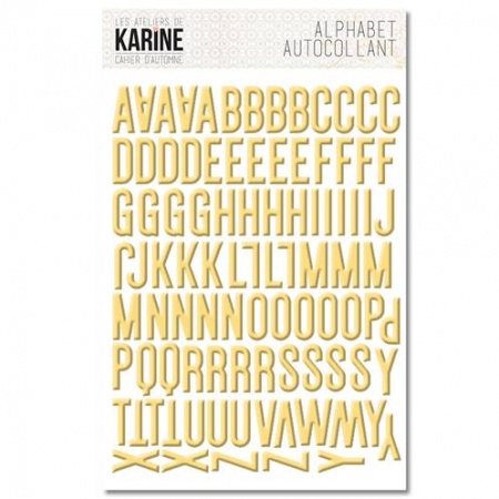 Alphabet - Romance - Jaune