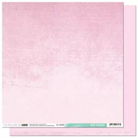 Back to basics - Carnet de route - Rose pastel