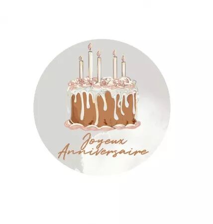 Badge - Insouciance - Joyeux anniversaire