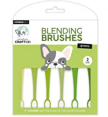 Blending Brush - 2 cm - Greens