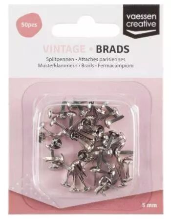 Brads 5 mm - Argent