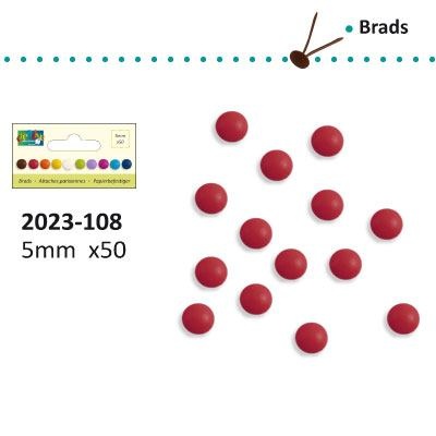 Brads 5 mm - Bordeaux