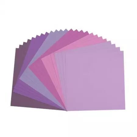 Cardstock multipack texturé - Violets