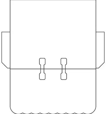 Cartes Rolodex - Enveloppe