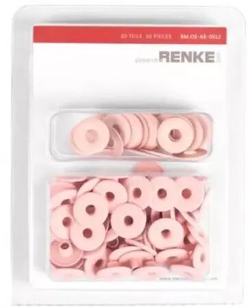 illets larges 13 mm avec rondelles - Pink