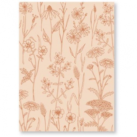 Classeur de gaufrage - Carnet d\'automne - Fleurs des champs