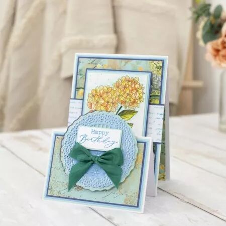 Classeur de gaufrage - Hydrangea - Handwritten Letter