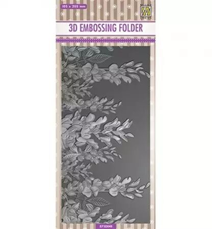 Classeur de gaufrage 3D - Slim-line - Lupins