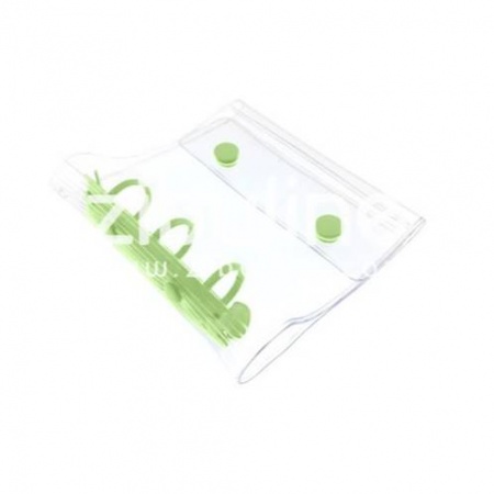 Classeur transparent Compact - Vert Anis