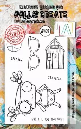 Clear stamp - A7 - #423 - Seaside