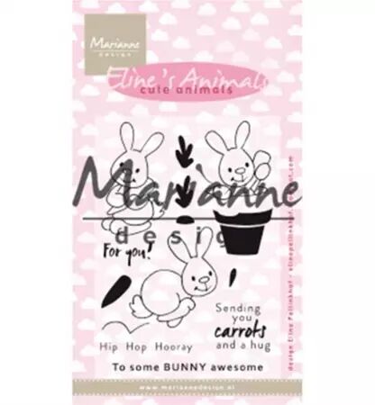 Clear stamp - Cute animals - Bunnies