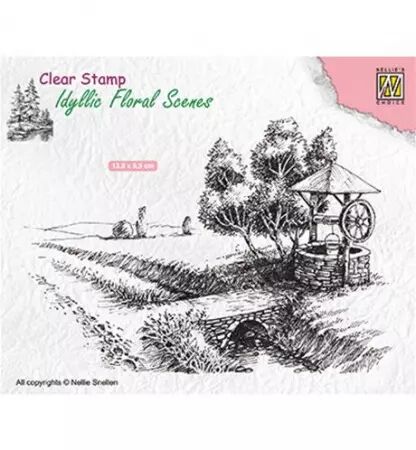 Clear stamp - Floral scenes - Well