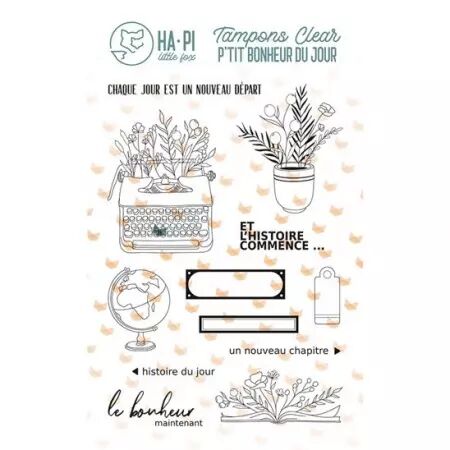 Clear stamp - P\'tit Bonheur du jour - Histoire du jour