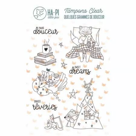 Clear stamp - Quelques grammes de douceur - Les rêves d\'Hapi