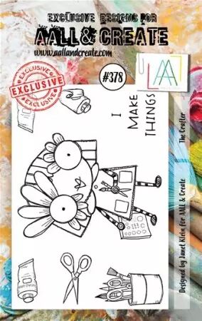 Clear Stamps - A7 - #378 - The Crafter