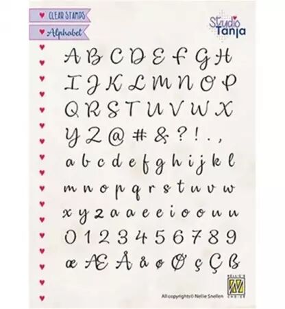 Clear Stamps - Alphabet - Lena 2