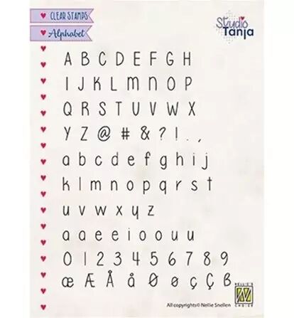 Clear Stamps - Alphabet Lars-2