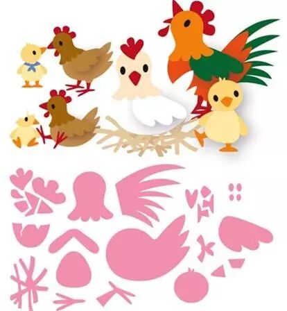 Collectables - Eline\'s Chiken family