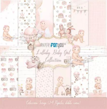 Collection - Lullaby Baby Girl - 20 x 20 cm