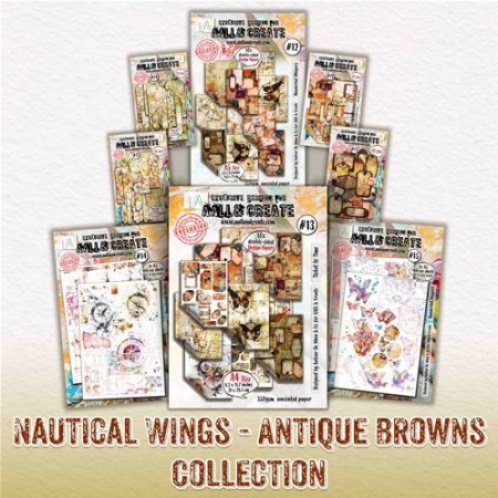 Collection - Nautical Wings - Antique Browns