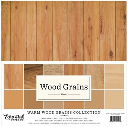 Collection 12x12 - Wood Grains - Warm