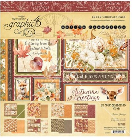 Collection Pack - 30x30 - Autumn Greetings