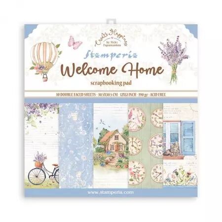 Collection papier - Welcome Home - 30x30 cm