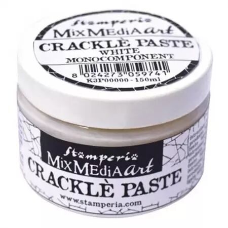 Crackle Paste - Blanc