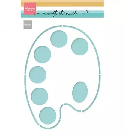 Craft stencil - Palette