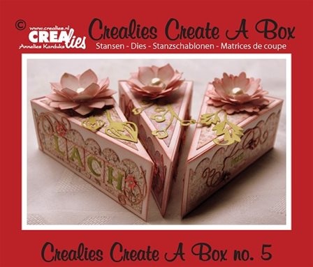 Crealies Create-A-Box #05 - Part de gateau