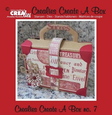 Crealies Create-A-Box #07 - Valise / cartable