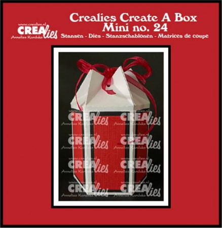 Crealies Create A Box Mini #24 - Hexagon box mini