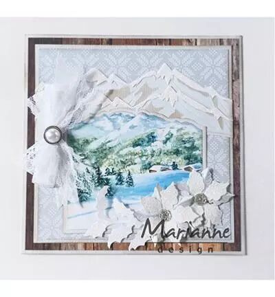 Creatables - Horizon snowy mountains