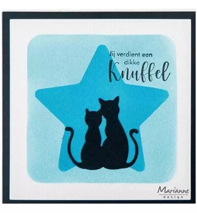 Creatables - Silhouette Cats in love