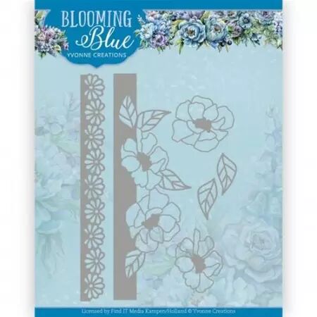 Die - Blooming Blue - Borders