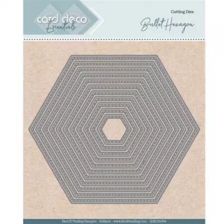 Die - Card Deco Essentials - Bullet Hexagon