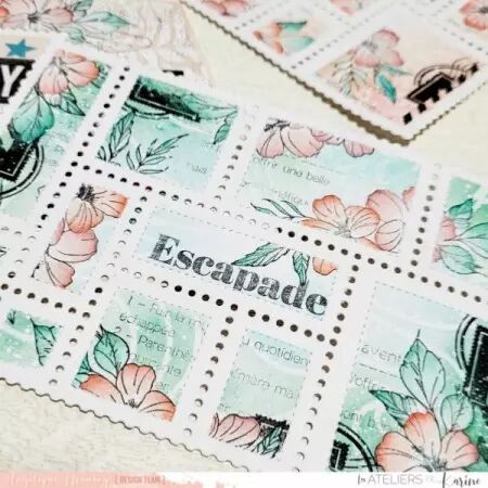 Die - Carte Postale - Bloc de timbres