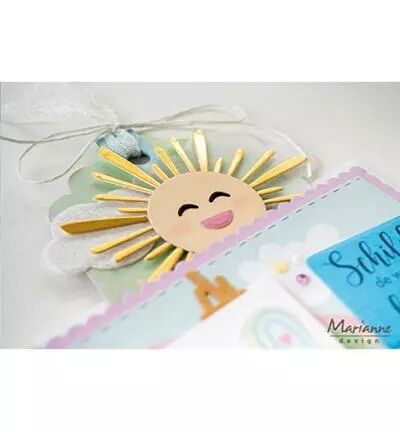 Die - Collectables - Sun & clouds by Marleen