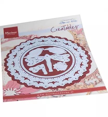 Die - Creatables - Anja\'s Dragonfly circle